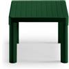 Scab Tavolino di servizio da esterno per giardino/terrazzo mod. TIP - Scab Design h 38 cm : Colore - Verde bosco