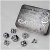 Blackfire Set 7 dadi metallo (Metal Dice Set - Silver) - 91739