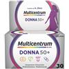 HALEON ITALY Srl Multicentrum Donna 50+ Integratore Multivitaminico - 30 Compresse