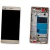 Display per Huawei P8 Lite Gold ALE-L21 ALE-L04 Lcd + Touch Screen con Frame