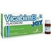 Shedir Pharma VicabimB Joy - Integratore per energia e stanchezza nei bambini, 10 flaconcini 10 ml