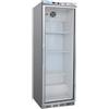 Forcar Armadio Frigo Refrigerato in acciaio inox Statico Modello G-ER400GSS Capacità Lt. 350 Temp.°C. 2 / 8 Dim. cm L.60 P.58.5 H.185.5