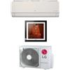Lg Condizionatore LG Dual Split Art Cool Gallery Artcool Color 9+12 9000+12000 Btu Inverter WiFi R32 A++ MU2R17 WIFI ready