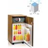 Vitrifrigo Frigobar lt.40 completo di mobile con vano non refrigerato, luce interna LED C 420 BAR Dim. H.800 x L.430 x P.500