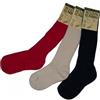 Hirsch Natur Calzino lungo in cotone bio