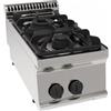 Ristosubito Cucina a Gas 2 fuochi da banco TX Modello PC35G7 Potenza 10,5 kW
