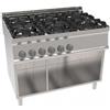 Ristosubito Cucina a gas 6 fuochi su vano aperto TX Potenza 30 kW Modello PC105G7A
