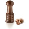 Tre Spade N9281503 Macinino Macina Noce Moscata, prodotto artigianalmente in Italia, 15 cm, legno pregiato di faggio a lunga stagionatura, color legno scuro naturale, macine garantite 20 anni