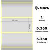 Zebra Etichette Zebra - Z-Ultimate 3000T Silver, formato 55 x 25