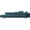 KARTELL divano sinistro a 3 posti LARGO VELLUTO - 7179-53