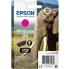 Epson Cartuccia Epson 24 Elephant 360-pagine Magenta [C13T24234012]