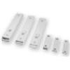 HikVision MC1S/SPACER Spessori per MC1/SHOCK-WE plastica per magnete compresa, colore bianco - Hikvision