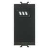 Bentel Security ECL2C-CN Eclipse 2 Cover - Gewiss Chorus Nero - Bentel Security