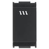 Bentel Security ECL2C-VIN Eclipse 2 Cover - Vimar Idea Nero - Bentel Security