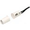 HRS1011 Micro contatto magnetico ad incasso IMQ, colore bianco - HR