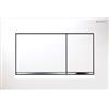 GEBERIT Placca di comando Sigma 30 115.883.KJ.1 bianco/cromato/bianco