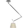 ARTEMIDE lampada a sospensione TOLOMEO DECENTRATA diffusore pergamena - 0629000A+0372050A