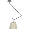 ARTEMIDE lampada a sospensione TOLOMEO DECENTRATA diffusore pergamena - 0629000A+0780020A