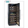Cantinetta Refrigerata 1 porta vetro, capacit 96 bottiglie, doppia temperatura