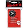 UltraPro - Bustine protettive 66x91 - PRO MATTE Retro ROSSO Pesca (50 bustine) UPR84153