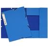 CARTELLINA 3L C/ELASTICO ANGOLARE IN CARTONCINO STYLE-8 BLU50021