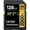 LEXAR 128GB LEXAR PRO 2000X SDHC UHS-II-Possibilità di finanziamento.