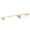 AXO LIGHT lampada a sospensione orizzontale ORCHID a LED - SP ORCHI 4 SA XX LED