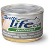 LIFEPETCARE GATTO LIFE CAT NATURAL LE RICETTE TONNO CON ALICETTE E SURIMI DA 150 GR IN LATTINA