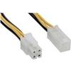 InLine Cavo prolunga alimentazione interna da alimentatore P4 Molex 4pin maschio