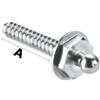 Maschio LOXX con vite autofilettante inox