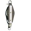 Bozzello nylon inox a violino 2 pulegge mm 12 con arricavo