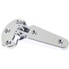 Cerniera per boccaporto ottone cromato mm 96