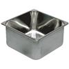 Lavello singolo inox quadrato 360 x 360