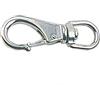 Moschettone inox con girella mm 113