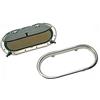 Oblò ovale inox 410 x 210 mm
