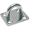 Piastrina inox filo mm 8
