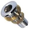 Scarico a mare ottone cromato 3/8 x 15 mm