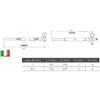 Tenditore inox per PARAFIL mm 9