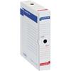 SEI ROTA Scatola archivio Memory X80 - 25 x 35 cm - dorso 8 cm - bianco - Sei Rota (unità vendita 10 pz.)