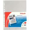 ESSELTE Buste forate CopySafe - DeLuxe - buccia - 22 x 30 cm - trasparente - Esselte - conf. 50 pezzi (unità vendita 1 pz.)