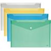 LEBEZ Busta con bottone - A5 - PP - colori assortiti - Lebez (unità vendita 12 pz.)