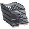 FELLOWES Vaschetta portacorrispondenza forata E040 - 26 x 34,5 x 6,5 cm - fumé trasparente - Fellowes (unità vendita 1 pz.)