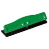 LEBEZ Perforatore 840 - max 8 fogli - 4 fori regolabili - passo 6-8 cm - verde - Lebez (unità vendita 1 pz.)