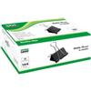 LEBEZ Molla Double Clips - 1,9 cm - nero - Lebez - conf. 12 pezzi (unità vendita 1 pz.)