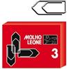 Molho Leone Fermagli zincati - n. 3 - 2,9 cm - Molho Leone - conf. 100 pezzi (unità vendita 10 pz.)