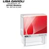COLOP Timbro Printer 20 - 14 x 38 mm - 4 righe - autoinchiostrante - nero - Colop (unità vendita 1 pz.)