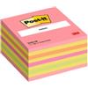 POST-IT Blocco foglietti Cubo - 2028-NP - 76 x 76 mm - 72 gr - colori assortiti - 450 fogli - Post-it (unità vendita 1 pz.)