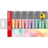 STABILO Evidenziatore Boss Original Pastel - tratto 2 - 5 mm - colori assortiti - Stabilo - astuccio 6 pezzi (unità vendita 1 pz.)