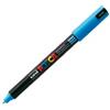 UNI MITSUBISHI Marcatore a base d'acqua Uni Posca Pen PC1M - punta extra fine 0,7mm - azzurro - Uni Mitsubishi (unità vendita 1 pz.)