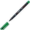 STABILO Pennarello OHPen universal permanente 843 - punta media 1 mm - verde - Stabilo (unità vendita 10 pz.)